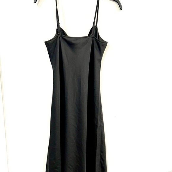 PINK ROSE Hippie Rose Juniors' Cowl-Neck Cami Dress black size small - Picture 8 of 10